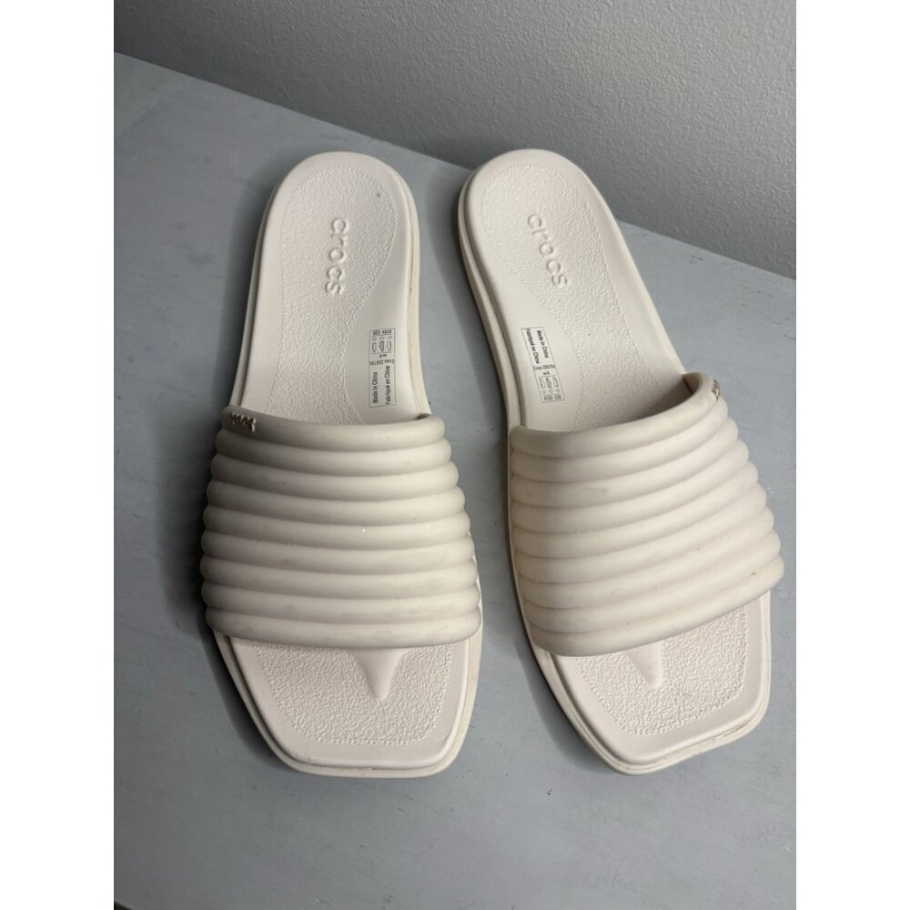 Crocs Miami Slide Sandals Womens Sz 4 Slip On Flip Flop NEW NWOB